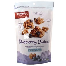 Van's Simply Delicious 軟烤全麥格蘭諾拉麥片 藍莓核桃口味, 1袋, 283g