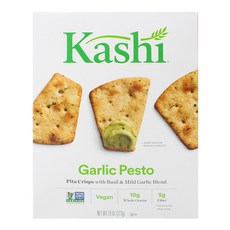 Kashi 皮塔餅乾 大蒜口味, 1盒, 223g
