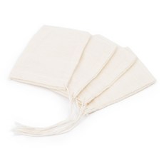 FOX RUN 清潔布, 4件, 白色的