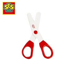 荷蘭SES兒童安全剪刀-00833 幼兒安全剪刀 無刀片 兒童教具 3-6歲適用 荷蘭製造, 詳見包裝, 1個