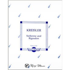 【凱翊︱Viola World】克萊斯勒中提琴樂譜：西西里舞曲與里戈東舞曲，提升演奏技巧, Kreisler：Siciliennea