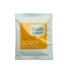 SOSOY無加糖純豆漿粉20包(添加Fibersol®-2專利水溶性膳食纖維), 25g, 20個