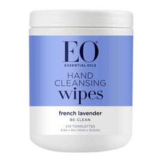 EO 手部清潔濕紙巾 薰衣草香, 1個, 210張