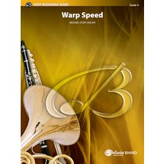 (英文圖書) Warp Speed: Conductor Score & Parts 平裝版, Alfred Music, 英文