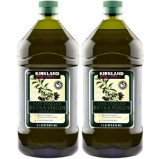 KIRKLAND 科克蘭 冷壓初榨橄欖油, 2L, 2個