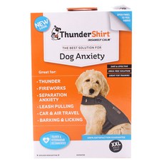 Thunderworks The Better Solution 狗憤怒狗背心純灰色, 1個