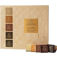 GODIVA 60片經典系列巧克力禮盒, 1個
