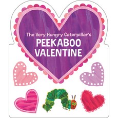 (英文圖書)The Very Hungry Caterpillar's Peekaboo Valentine Board Books, World of Eric Carle, 英文, 硬頁書