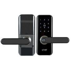 聯泰 物聯網 S60/S601 多合一智能電子鎖 - 台灣製造原廠保固指紋鎖 (房間鎖/把手款/送安裝), Yes