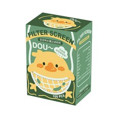 豆豆鴨廚房拋棄式水槽濾網(100入)排水口濾網下水道隔離網過濾網防堵, 1套裝, 100個裝