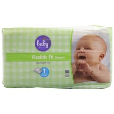 baby basics 彈性黏貼型尿布, 第1階段, 50片