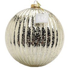 Raz Import水星球聖誕樹裝飾球, 金子