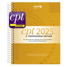 (英文圖書) CPT Professional 2025 and CPT Quickref App Bundle 平裝版, American Medical Associatio..., 英文