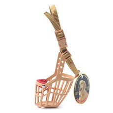 寵物用品進口 塑膠籃式狗嘴套, 1個