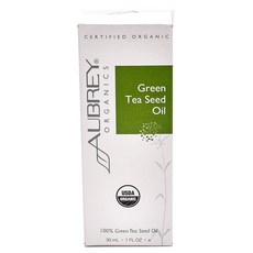 AUBREY ORGANICS 綠茶籽油, 1個, 30ml