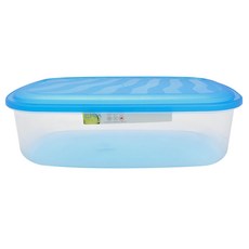 era 塑料方形容器帶藍蓋, 1個