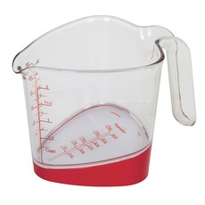 Progressive 量杯, 480ml, 透明+紅色