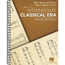 Intermediate Classical Era Favorites: The Classical Piano Sheet Music Series Spiral, Hal Leonard Publishing Corp..., 英文, 螺旋裝訂