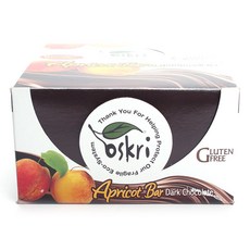 OSKRI ORGANICS 杏棒黑巧克力, 20個