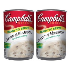 Campbell's 金寶 蘑菇奶油湯, 2罐, 298g