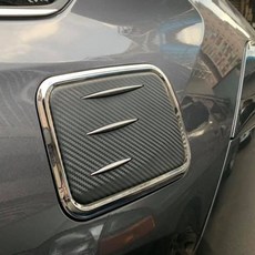 19年 RAV4 專用卡夢油箱蓋 汽車改裝配件 防刮耐磨 DIY簡易安裝, 詳見包裝