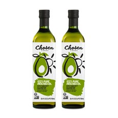 Chosen FOODS 酪梨油, 750ml, 2瓶