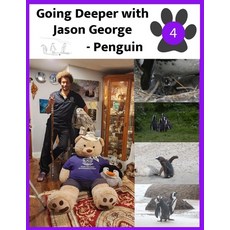 (英文圖書) Penguins - Going Deeper with Jason George 平裝版, Independently Published, 英文