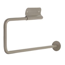 SPECTRUM Diversified Designs Euro壁掛式廚房毛巾架 14.6*寬30.5*深3.8cm, 1個, 緞面鎳