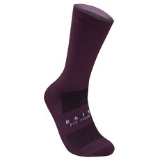 BAISKY百士奇自行車襪運動 樸素紫紅 透氣舒適 彈性包裹 自行車配件, 紫紅, 1個