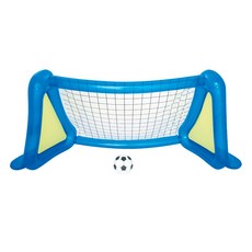Bestway 戶外充氣足球門52215，兒童戶外玩具，輕巧便攜，附帶足球和打氣筒, 1個