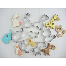 糖糖烘焙 Betty’s焙蒂絲 不鏽鋼可愛動物餅乾模7入組 PM3214 造型餅乾模