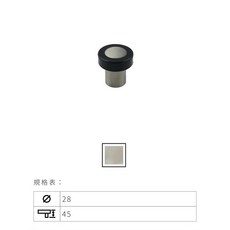 家居裝飾五金百貨圓形銀色門擋 重型門擋有吸鐵無吸鐵二款安全防撞 重型門門擋 銅材質 台灣製造