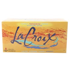 LaCroix 本質起泡水橘麵筋無麩質, 8件, 355毫升