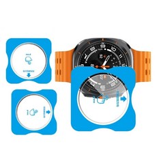 Huawei Watch GT 5 Pro (42/46mm) 自動定位 9H鋼化膜保護貼, GT5 Pro 46mm