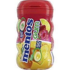 mentos 曼陀珠 口香糖熱帶味 50 包, 1個