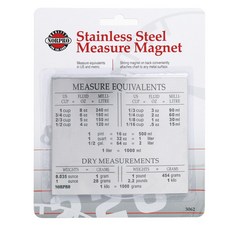 NORPRO 不鏽鋼冰箱磁鐵, 不銹鋼