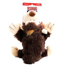 KONG 猴子造型寵物玩具 M號, 1個, 深棕色
