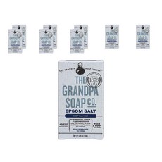 GRANDPA'S 深層清潔臉部身體香皂 EPSOM SALT, 120g, 9個