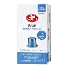 SAQUELLA 低咖啡因Aromatico膠囊咖啡, 1個, 30入, 5g