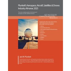 (英文圖書) Plunkett's Aerospace Aircraft Satellites & Drones Industry Almanac 2025: Aero... 平裝版, Plunkett Research, 英文