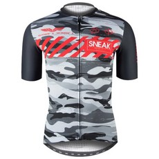 BAISKY百士奇自行車男款空力短車衣 潛行2 黑