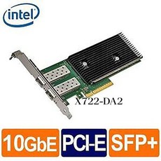 Intel 光纖/Fiber 網路卡 X722-DA2 10GbE PCI-E SFP 雙埠 (Non-GBIC)