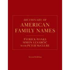 (英文圖書) Dictionary of American Family Names 2nd Edition 精裝版, Oxford University Press, USA, 英文