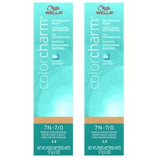 Wella Color Charm 半永久染髮劑 57g, 2個, 中等自然金發