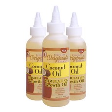 ULTIMATE ORGANICS 椰子精油, 3個, 118ml