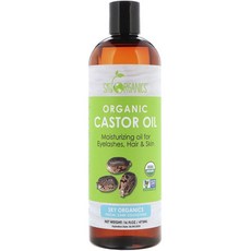 SKY ORGANICS 蓖麻油, 1入, 473ml