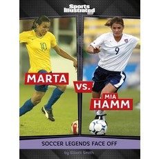 (英文圖書)Marta vs. Mia Hamm: Soccer Legends Face Off Library Binding, Capstone Press, 英文, 圖書館裝訂