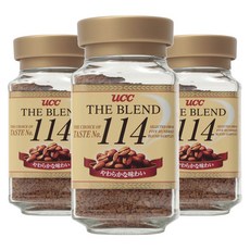 ucc The Blend 114香醇滑順咖啡粉, 90g, 3個