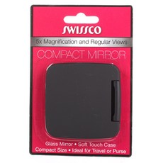 SWISSCO 5倍放大摺疊鏡, 1個, 黑色的