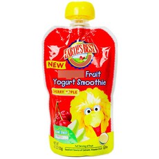 EARTH'S BEST 水果優格果昔 120g, 櫻桃蘋果口味, 1包